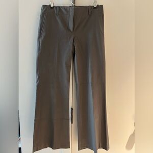 Theory Gray Trousers. Bootleg cut. Size 8. Medium rise. Inseam 31”.